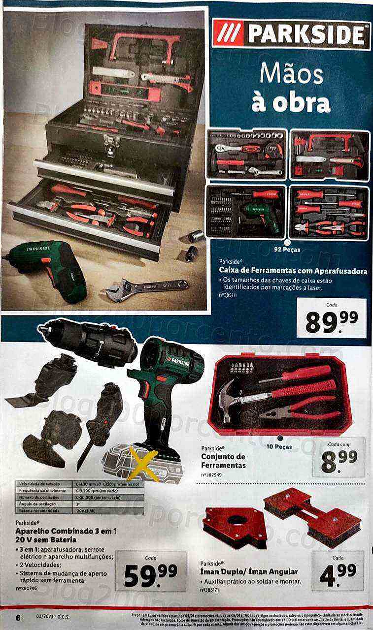 Antevisão Folheto LIDL Bazar Promoções de 9 a 15 janeiro