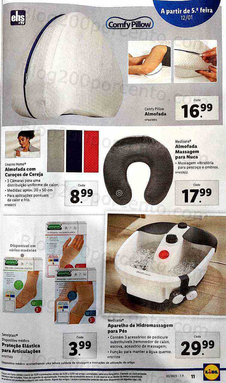 Antevisão Folheto LIDL Bazar Promoções de 9 a 15 janeiro