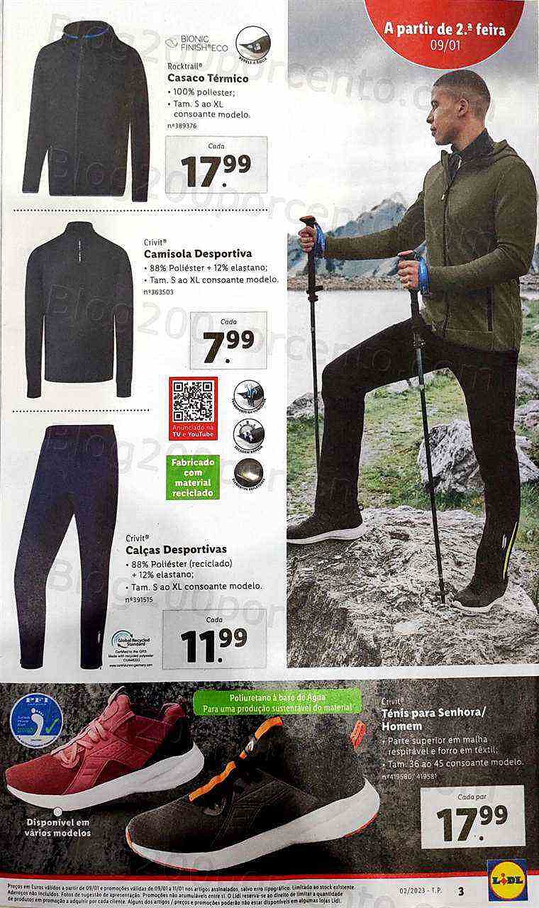 Antevisão Folheto LIDL Bazar Promoções de 9 a 15 janeiro