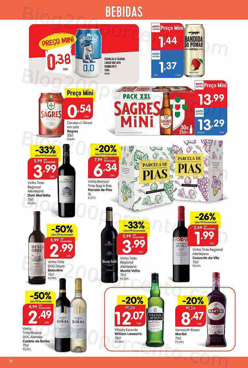 Antevisão Folheto MINIPREÇO Promoções de 16 a 22 fevereiro
