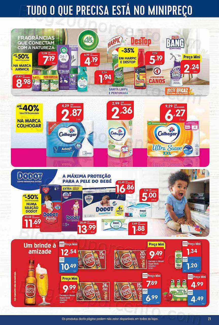 Antevisão Folheto MINIPREÇO Promoções de 16 a 22 fevereiro