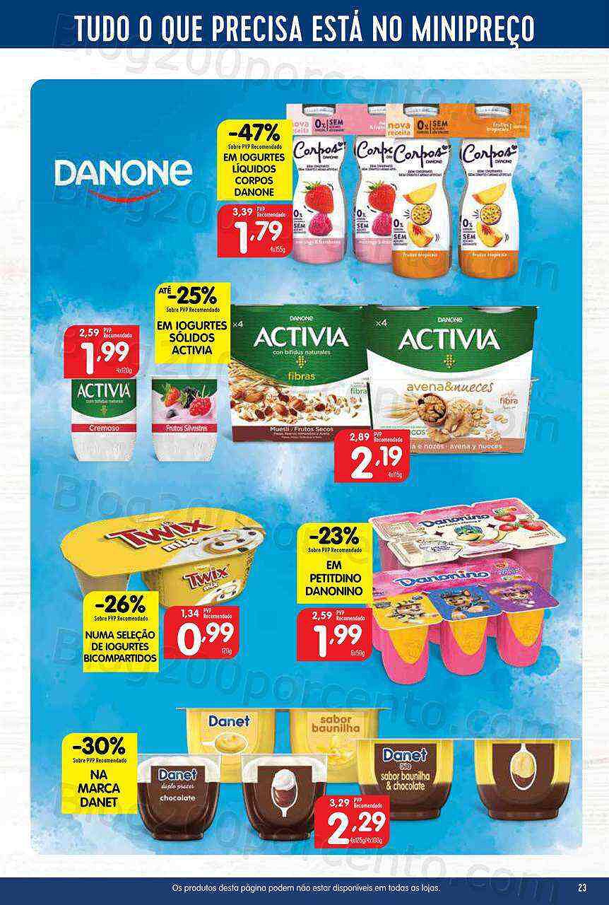 Antevisão Folheto MINIPREÇO Promoções de 16 a 22 fevereiro