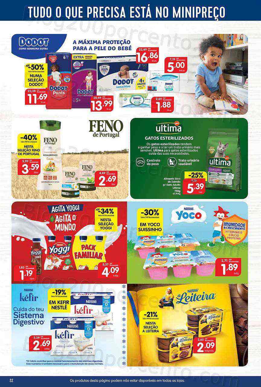 Antevisão Folheto MINIPREÇO Promoções de 23 fevereiro a 1 março