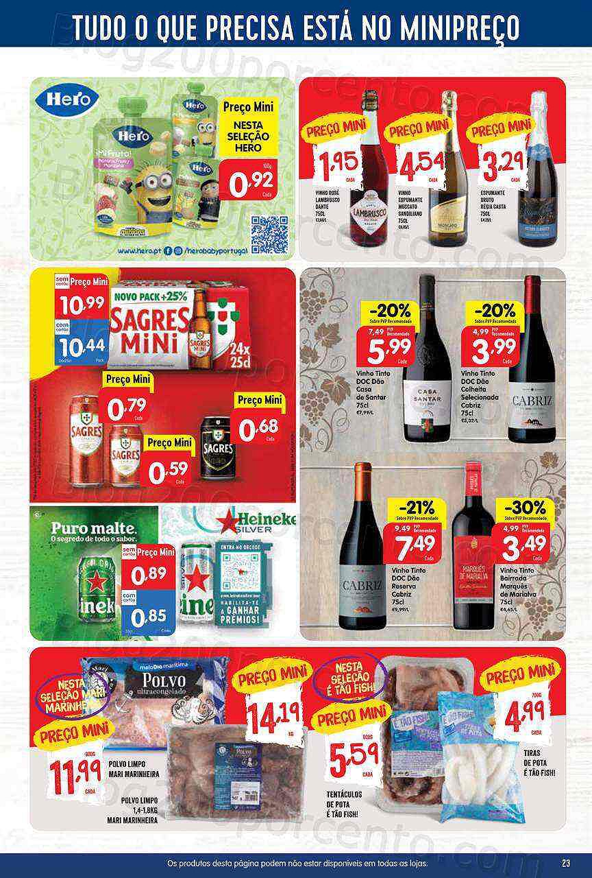 Antevisão Folheto MINIPREÇO Promoções de 23 fevereiro a 1 março