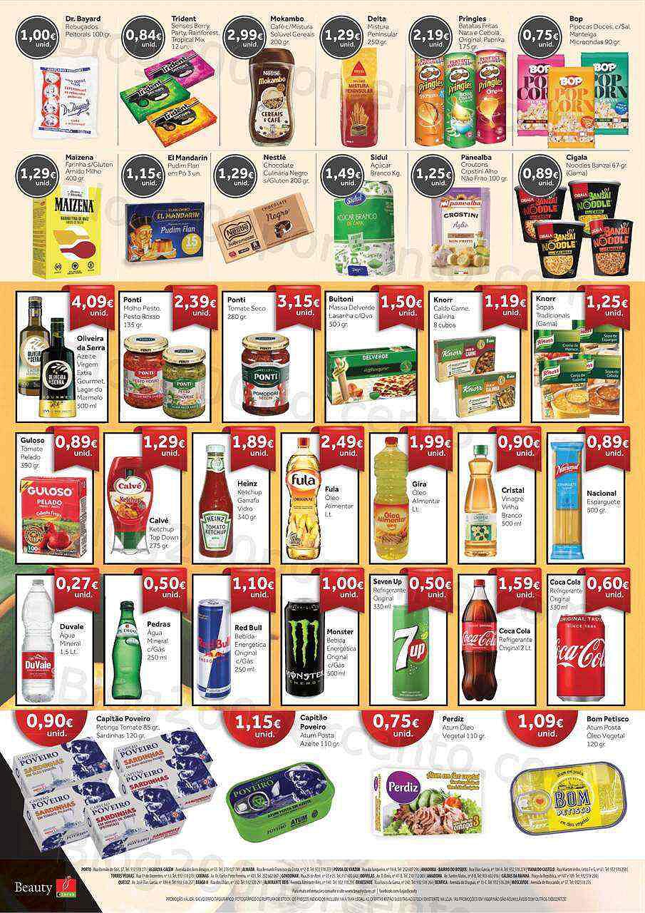 Antevisão Folheto BEAUTY STORES Alimentação Promoções até 11 março