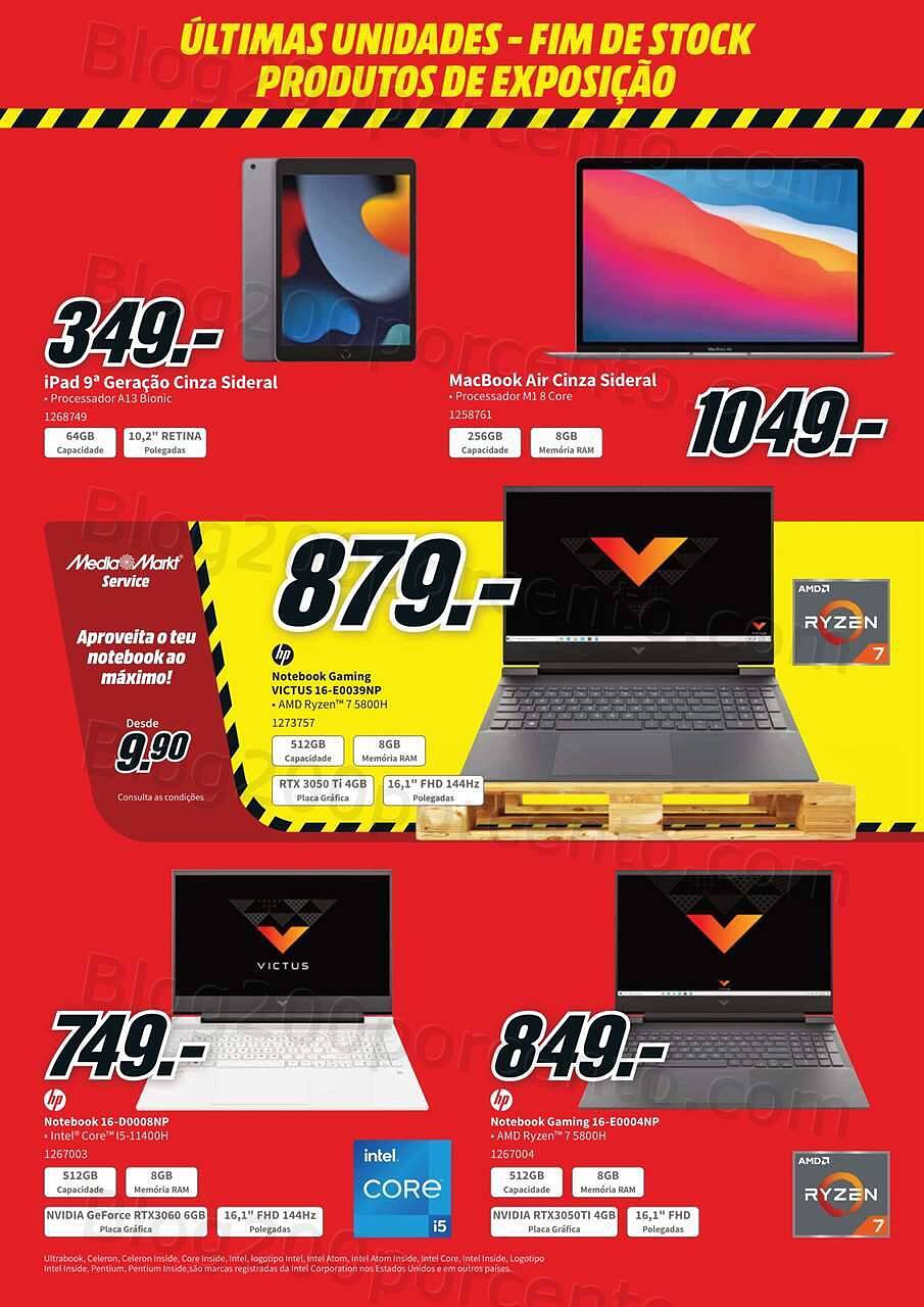 Antevisão Folheto MEDIA MARKT Promoções de 12 a 22 janeiro
