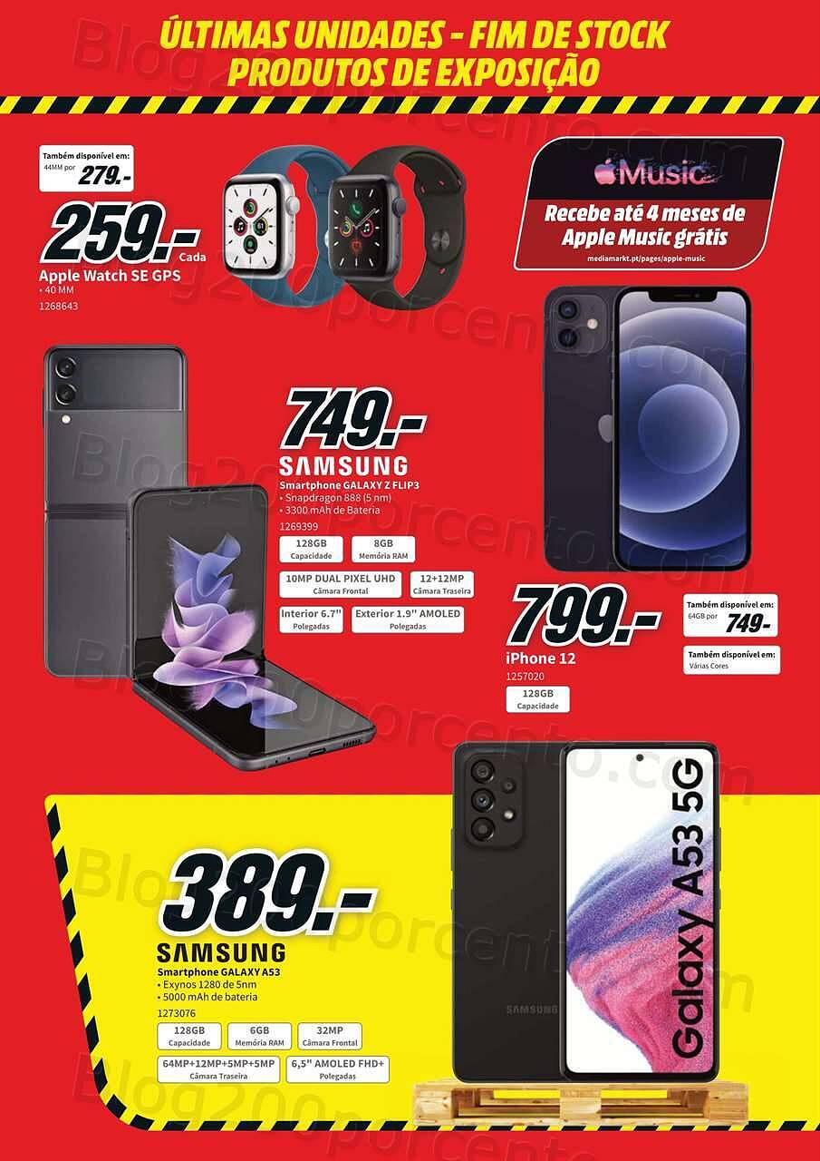 Antevisão Folheto MEDIA MARKT Promoções de 12 a 22 janeiro