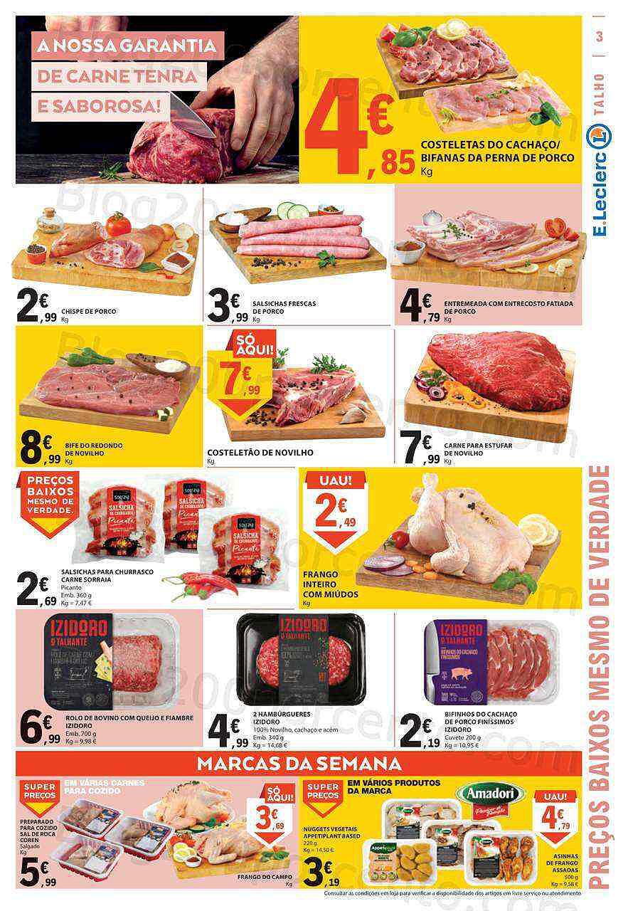 Antevisão Folheto E-LECLERC Promoções de 16 a 22 fevereiro