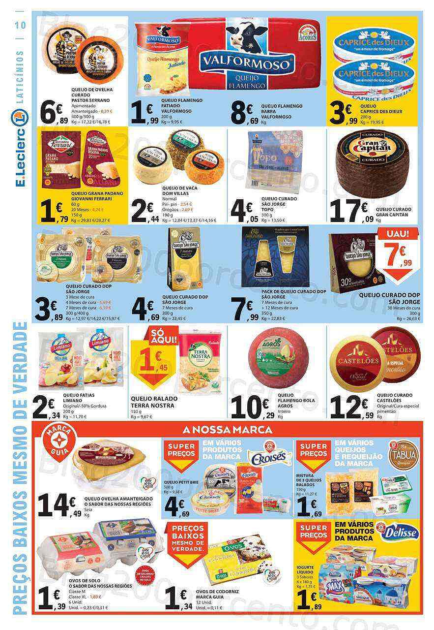 Antevisão Folheto E-LECLERC Promoções de 16 a 22 fevereiro