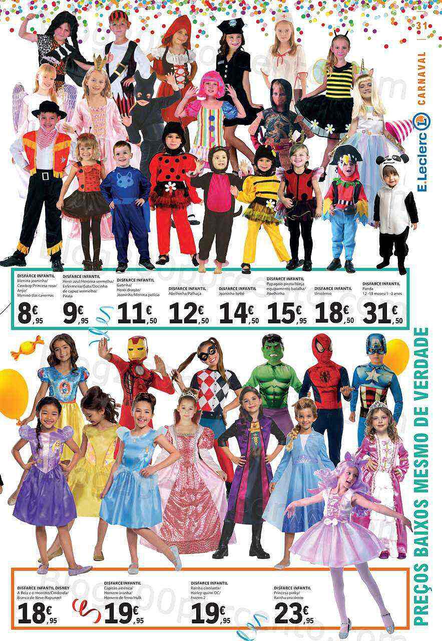 Antevisão Folheto E-LECLERC Bazar Promoções de 16 a 22 fevereiro