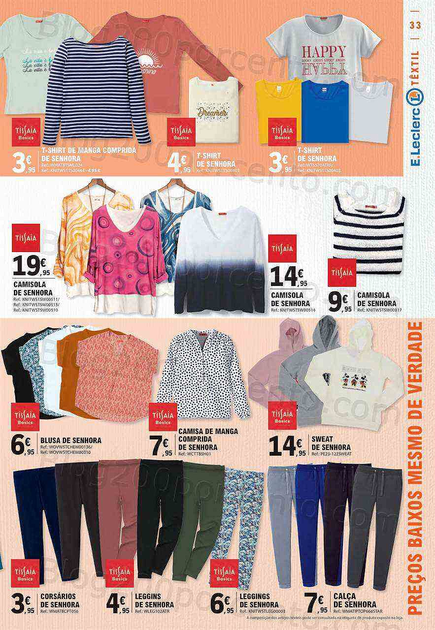 Antevisão Folheto E-LECLERC Bazar Promoções de 16 a 22 fevereiro