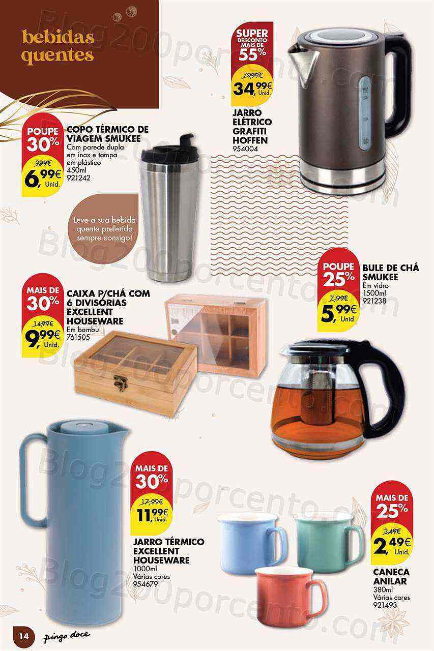 Antevisão Folheto PINGO DOCE Bazar Aquecimento Promoções de 10 a 30 janeiro