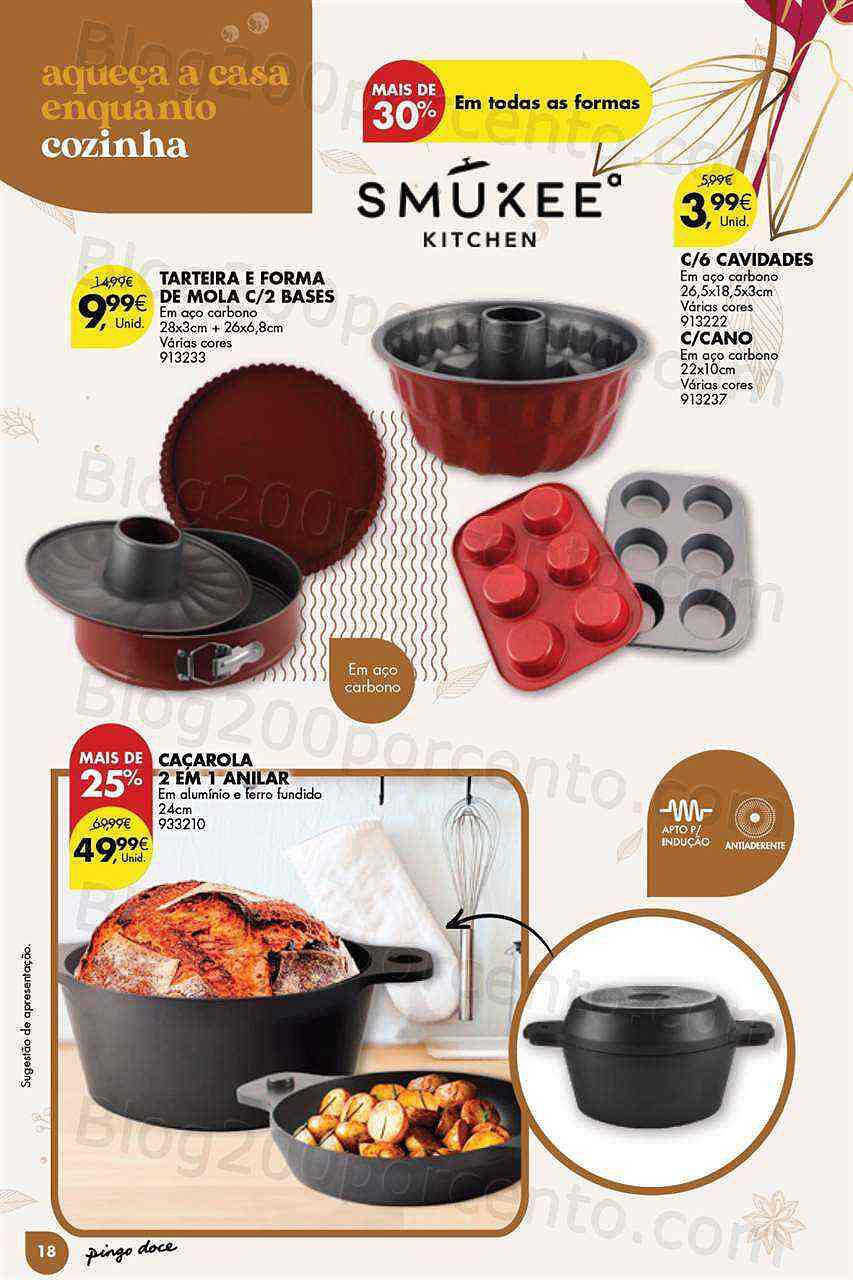 Antevisão Folheto PINGO DOCE Bazar Aquecimento Promoções de 10 a 30 janeiro