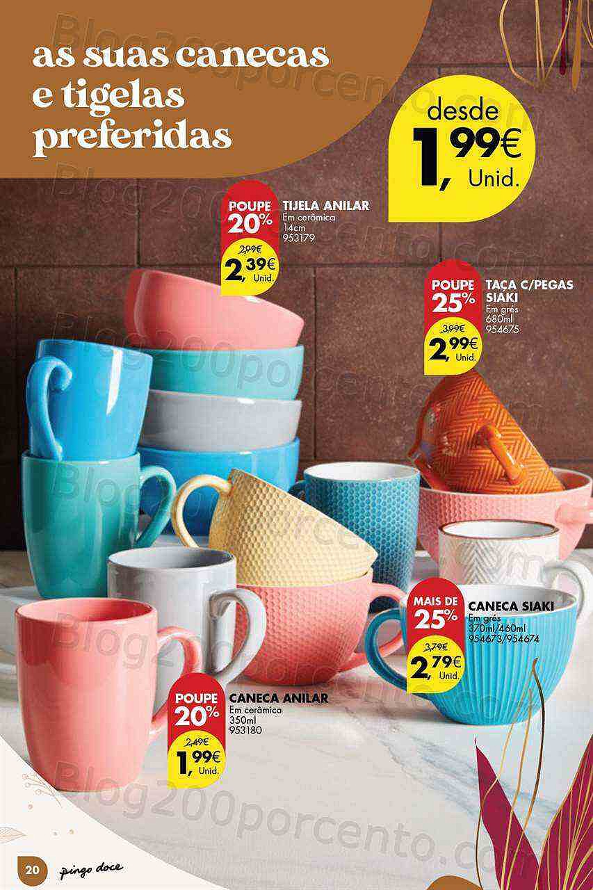 Antevisão Folheto PINGO DOCE Bazar Aquecimento Promoções de 10 a 30 janeiro