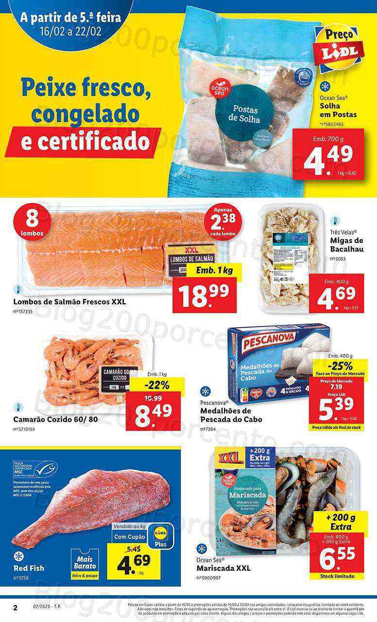 Antevisão Folheto LIDL Promoções de 16 a 22 fevereiro
