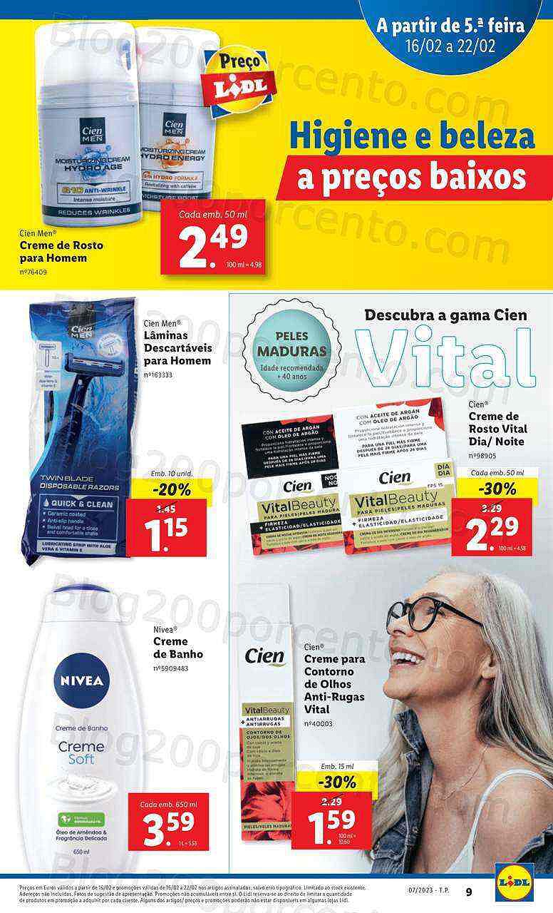 Antevisão Folheto LIDL Promoções de 16 a 22 fevereiro