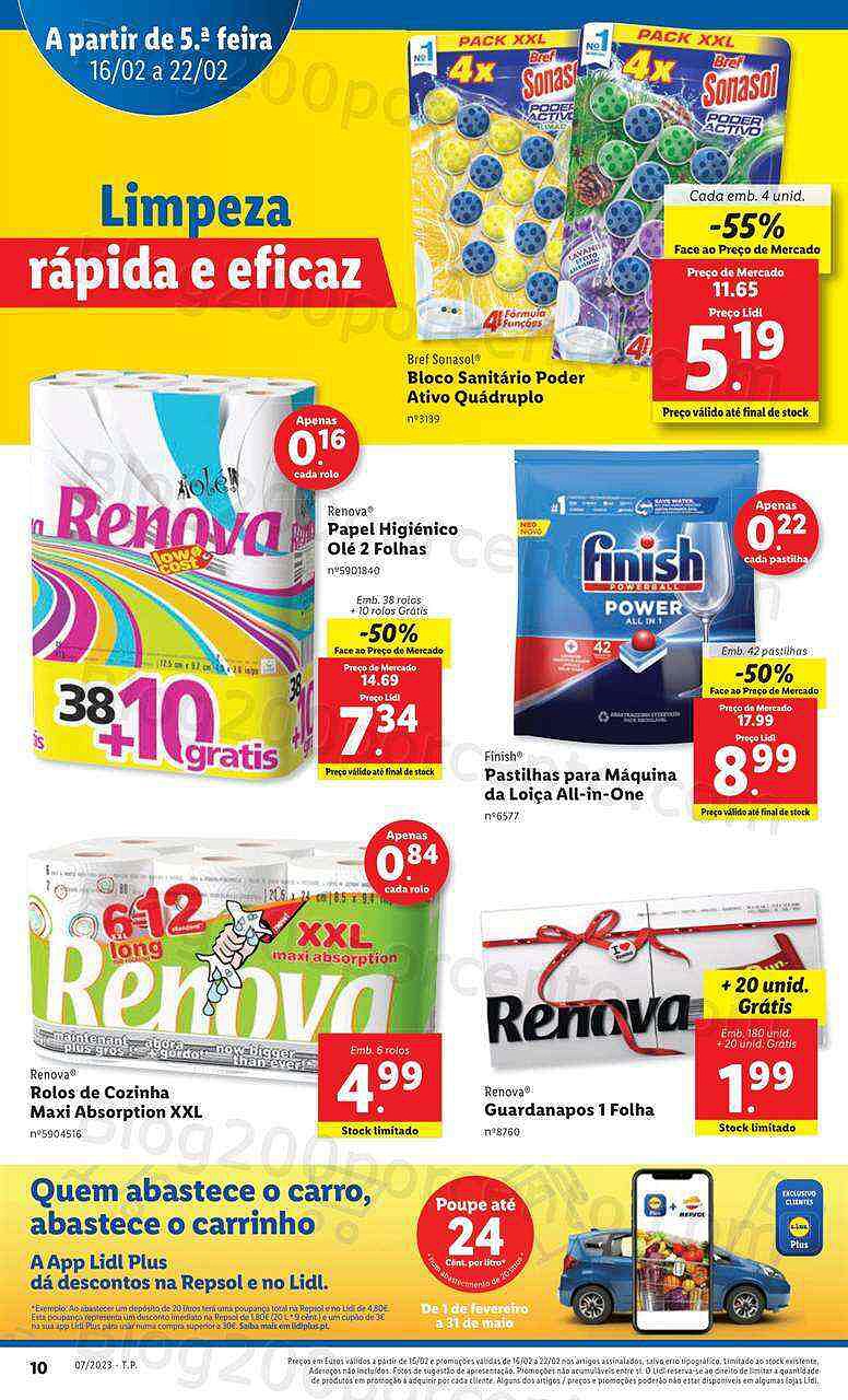 Antevisão Folheto LIDL Promoções de 16 a 22 fevereiro