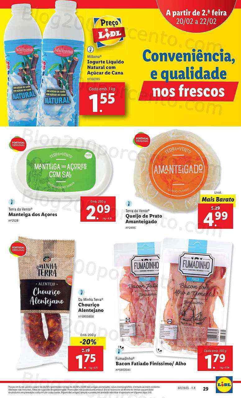 Antevisão Folheto LIDL Promoções de 16 a 22 fevereiro