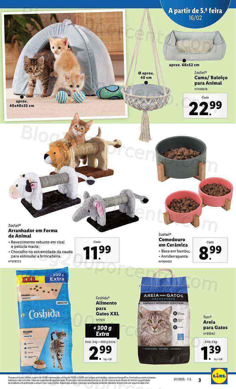 Antevisão Folheto LIDL Bazar Promoções a partir de 16 fevereiro