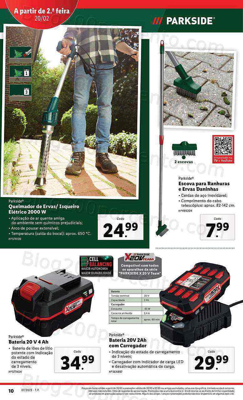 Antevisão Folheto LIDL Bazar Promoções a partir de 20 fevereiro