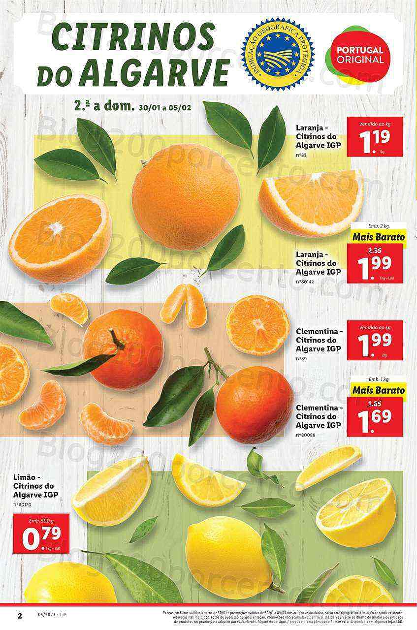 Antevisão Folheto LIDL Promoções de 30 janeiro a 5 fevereiro