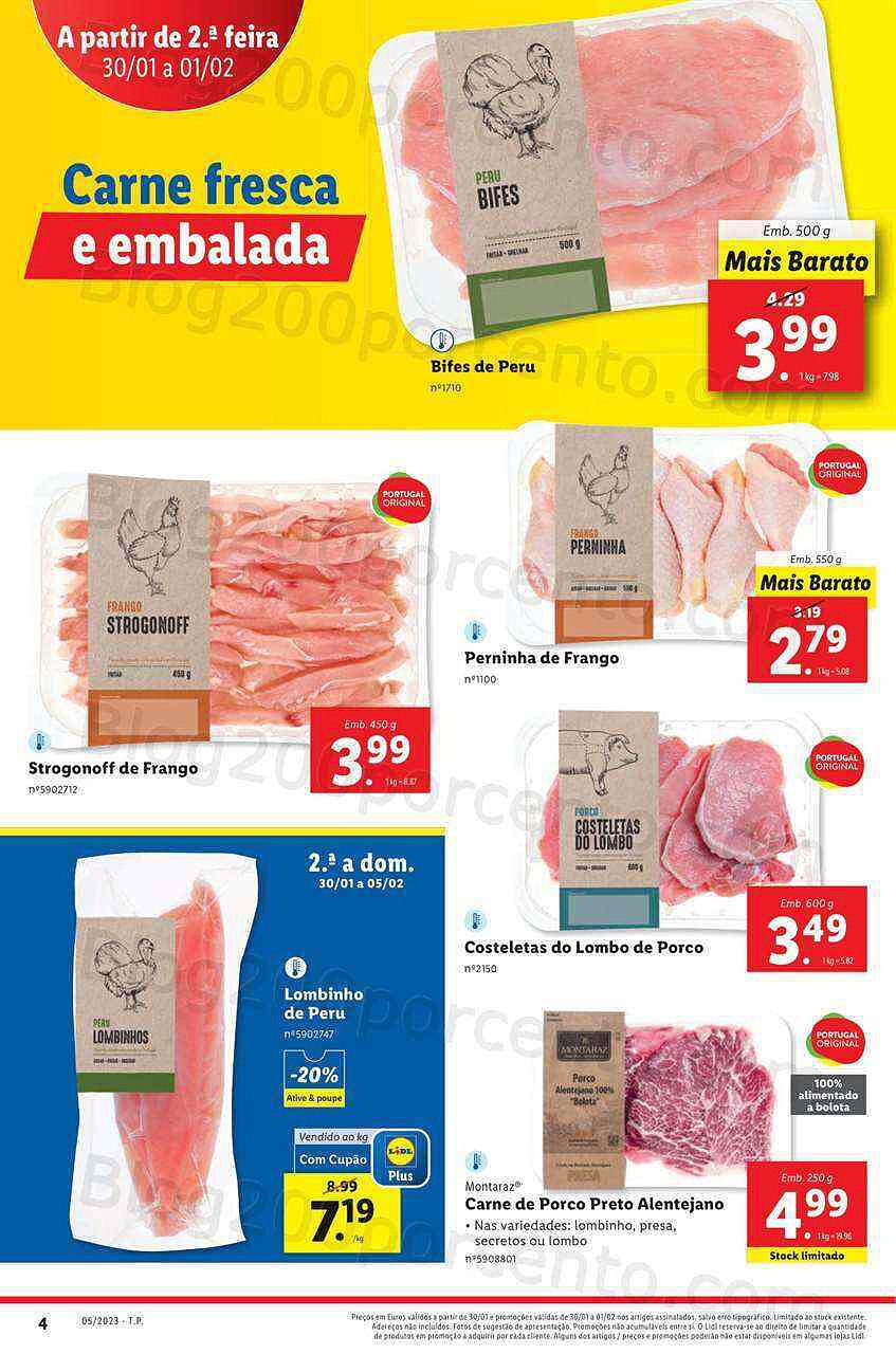 Antevisão Folheto LIDL Promoções de 30 janeiro a 5 fevereiro