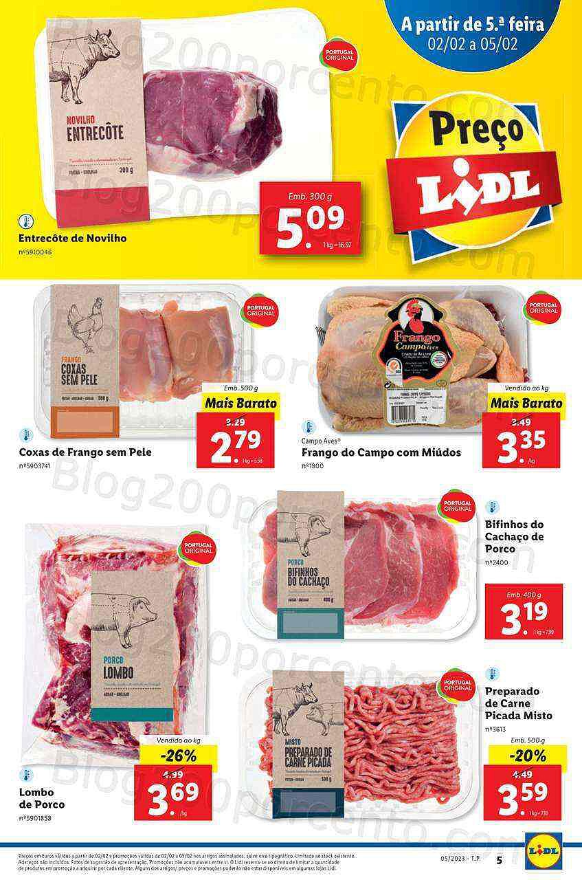 Antevisão Folheto LIDL Promoções de 30 janeiro a 5 fevereiro