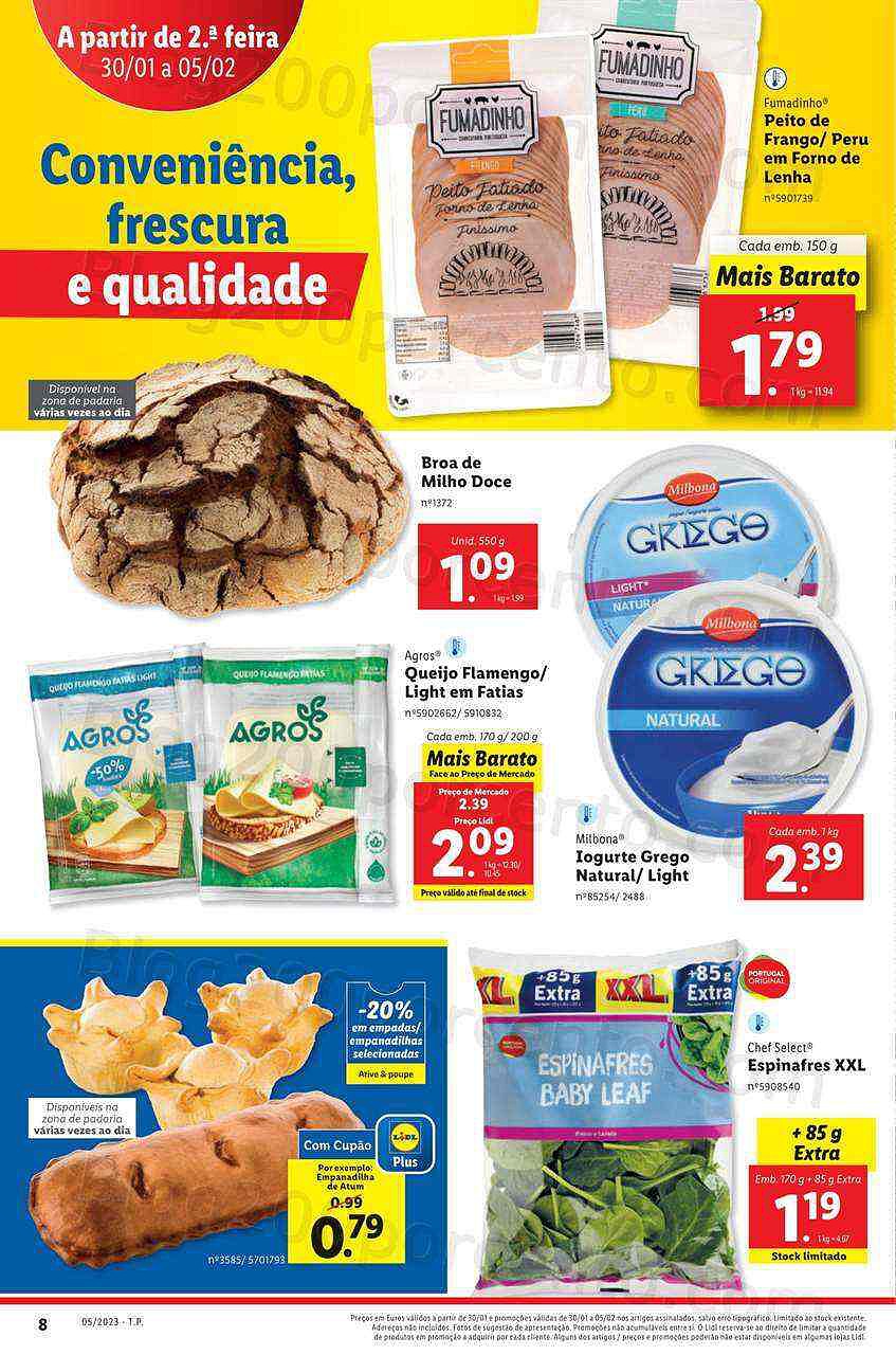 Antevisão Folheto LIDL Promoções de 30 janeiro a 5 fevereiro