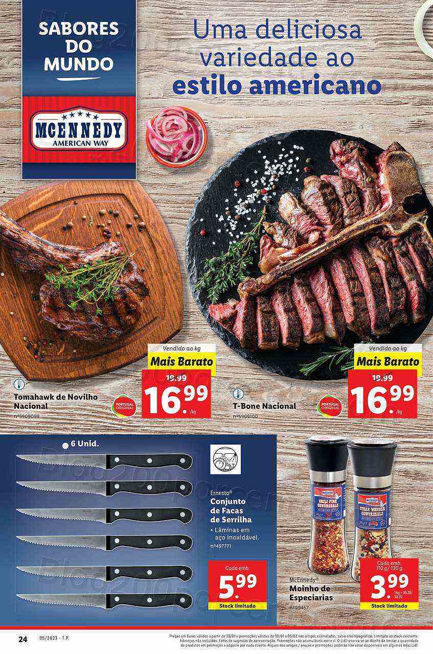 Antevisão Folheto LIDL Promoções de 30 janeiro a 5 fevereiro