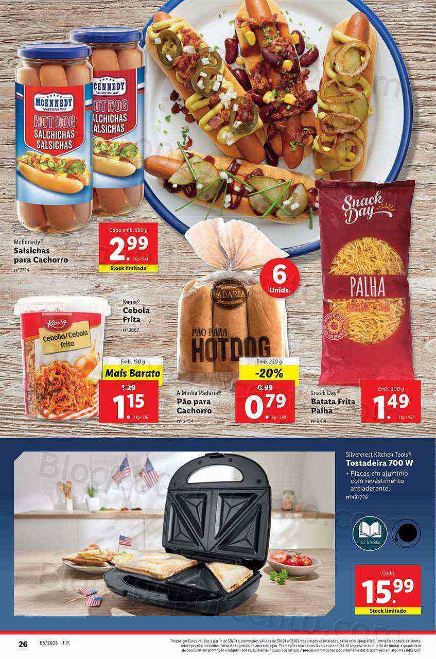 Antevisão Folheto LIDL Promoções de 30 janeiro a 5 fevereiro