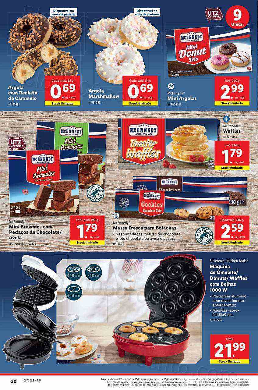 Antevisão Folheto LIDL Promoções de 30 janeiro a 5 fevereiro
