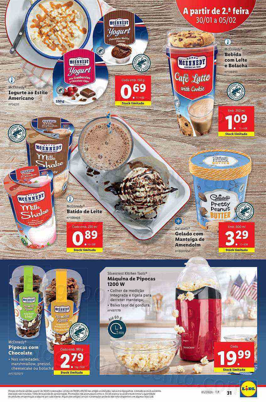 Antevisão Folheto LIDL Promoções de 30 janeiro a 5 fevereiro