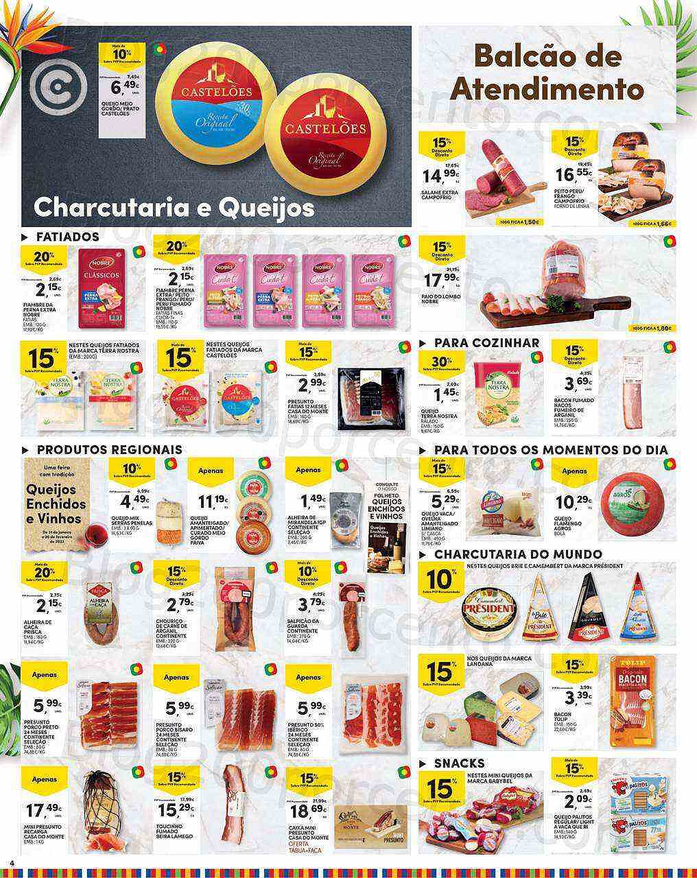 Antevisão Folheto CONTINENTE Madeira Promoções de 31 janeiro a 5 fevereiro