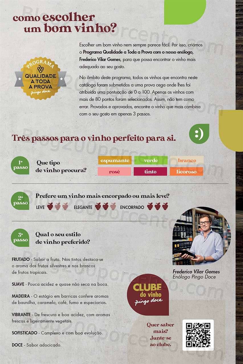 Antevisão Folheto PINGO DOCE Feira de Vinhos Promoções de 17 janeiro a 20 fevereiro