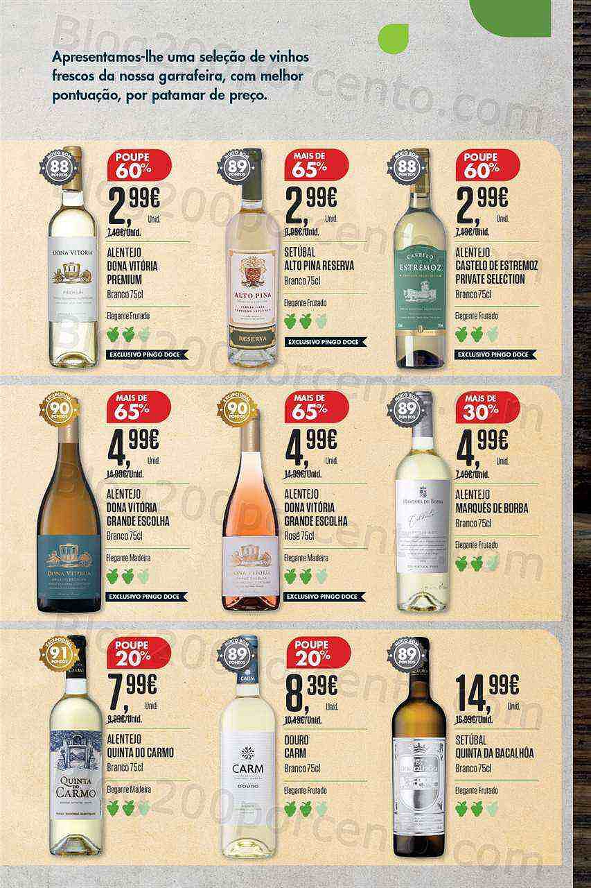 Antevisão Folheto PINGO DOCE Feira de Vinhos Promoções de 17 janeiro a 20 fevereiro