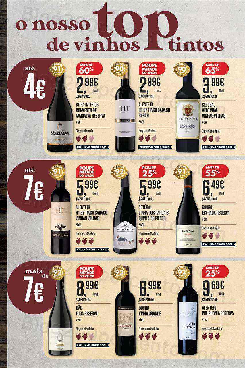 Antevisão Folheto PINGO DOCE Feira de Vinhos Promoções de 17 janeiro a 20 fevereiro