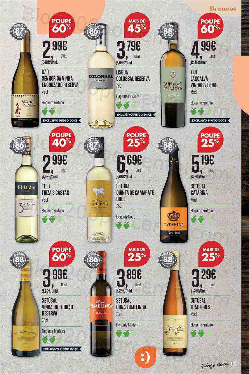 Antevisão Folheto PINGO DOCE Feira de Vinhos Promoções de 17 janeiro a 20 fevereiro