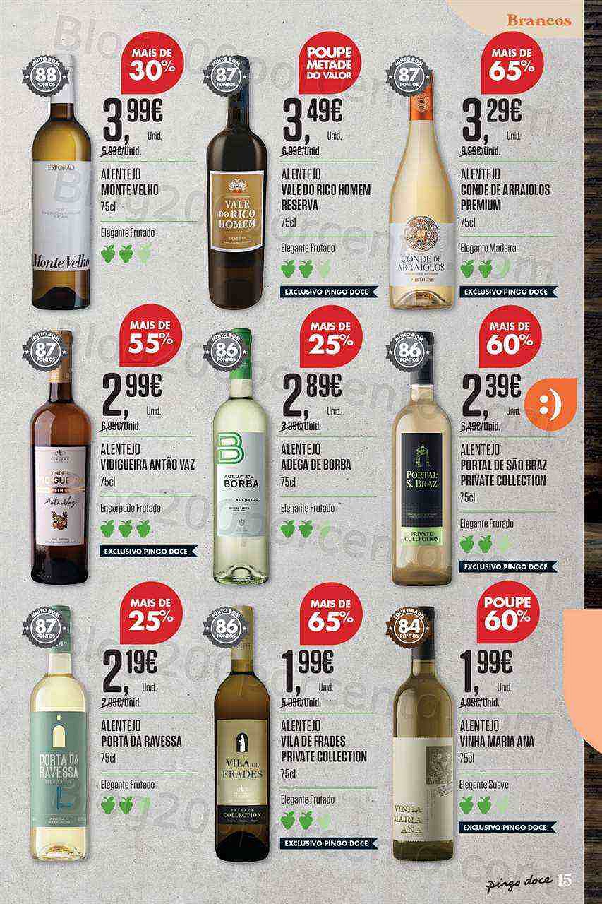 Antevisão Folheto PINGO DOCE Feira de Vinhos Promoções de 17 janeiro a 20 fevereiro
