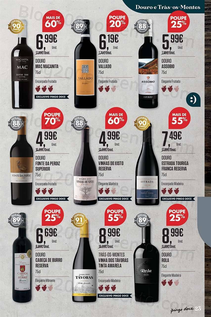 Antevisão Folheto PINGO DOCE Feira de Vinhos Promoções de 17 janeiro a 20 fevereiro