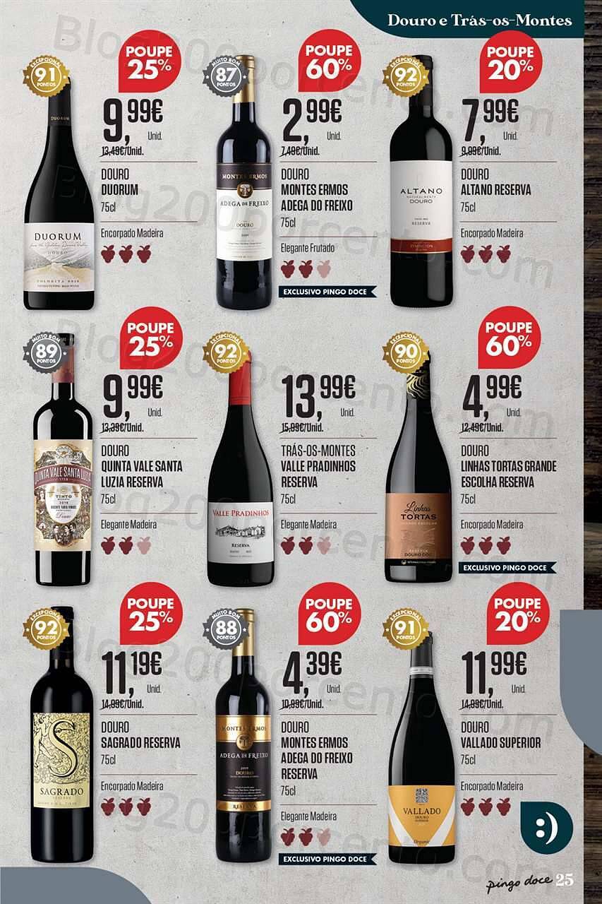 Antevisão Folheto PINGO DOCE Feira de Vinhos Promoções de 17 janeiro a 20 fevereiro