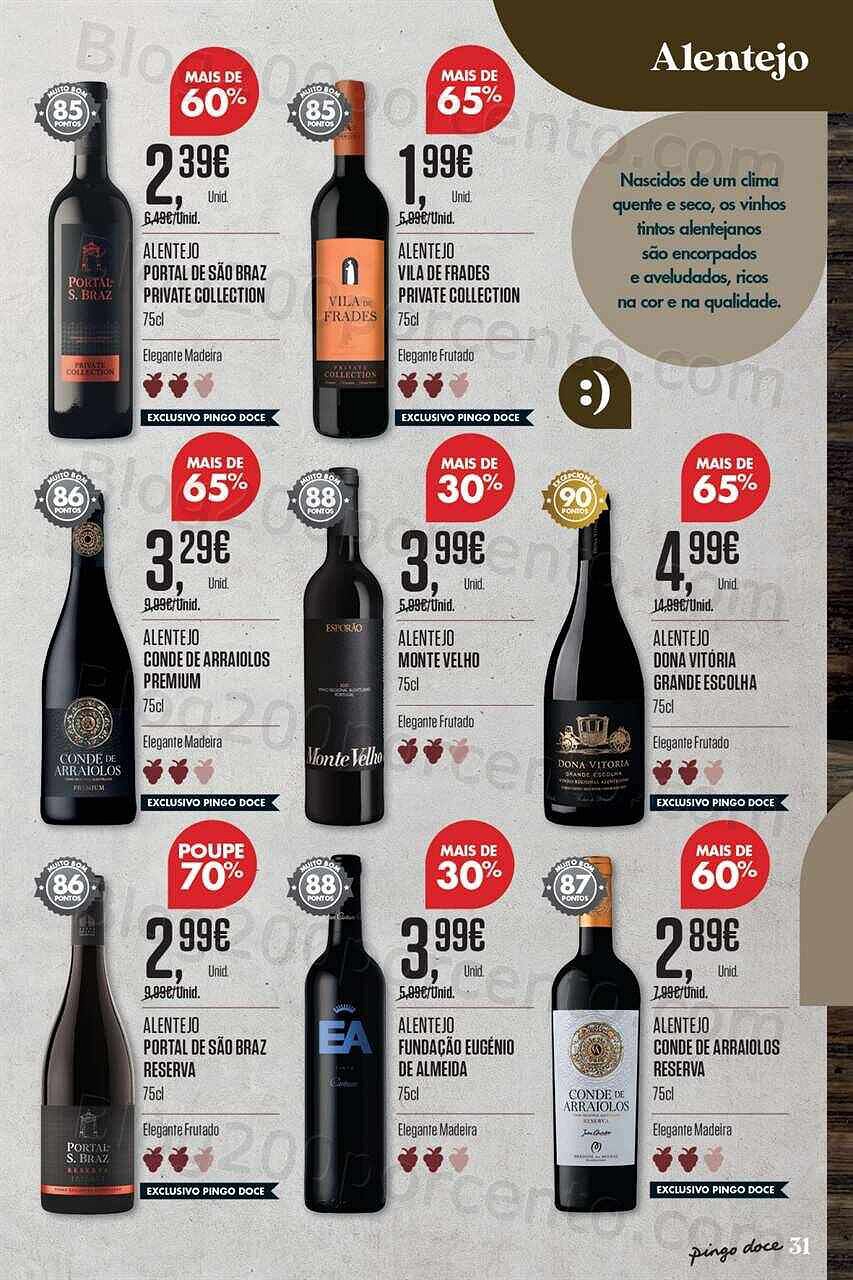 Antevisão Folheto PINGO DOCE Feira de Vinhos Promoções de 17 janeiro a 20 fevereiro