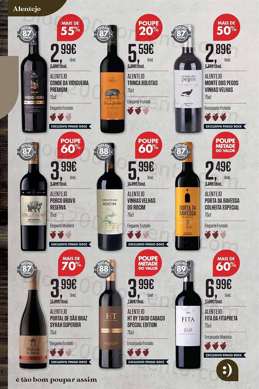 Antevisão Folheto PINGO DOCE Feira de Vinhos Promoções de 17 janeiro a 20 fevereiro