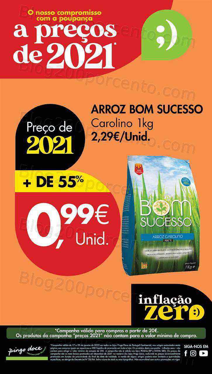 Antevisão Folheto PINGO DOCE Lojas Grandes Promoções de 17 a 23 janeiro