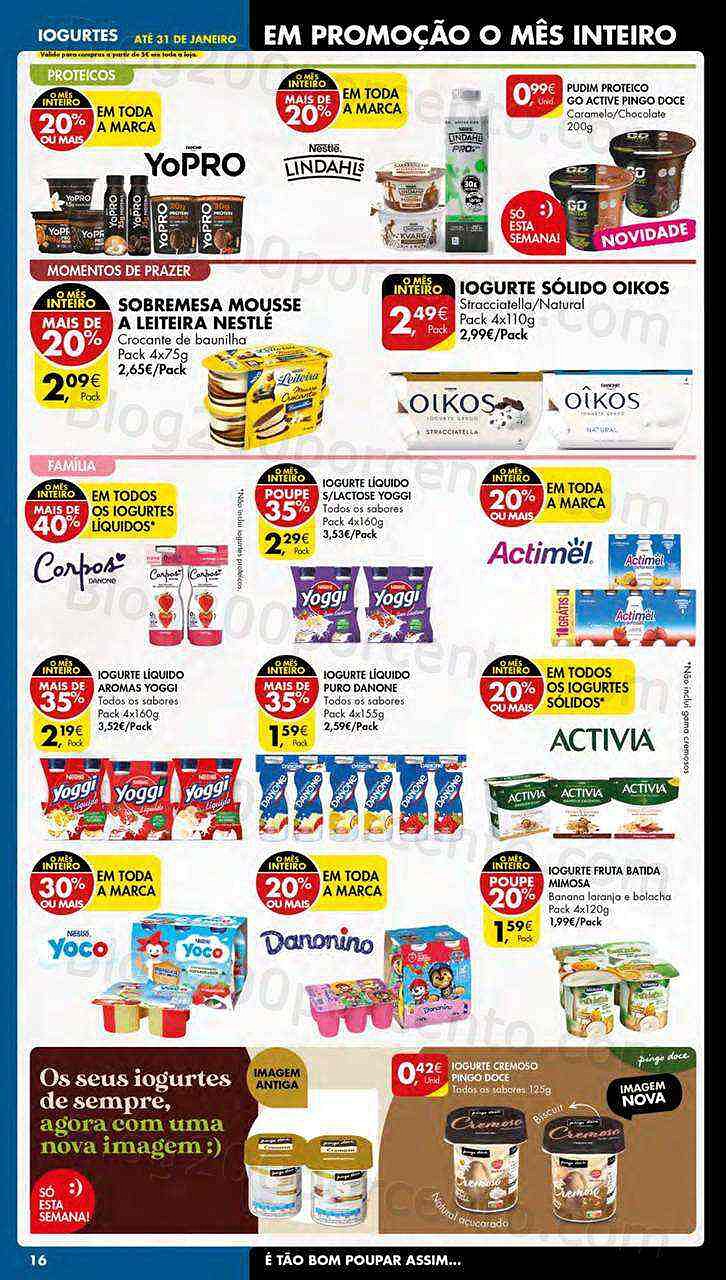 Antevisão Folheto PINGO DOCE Lojas Pequenas Promoções de 17 a 23 janeiro