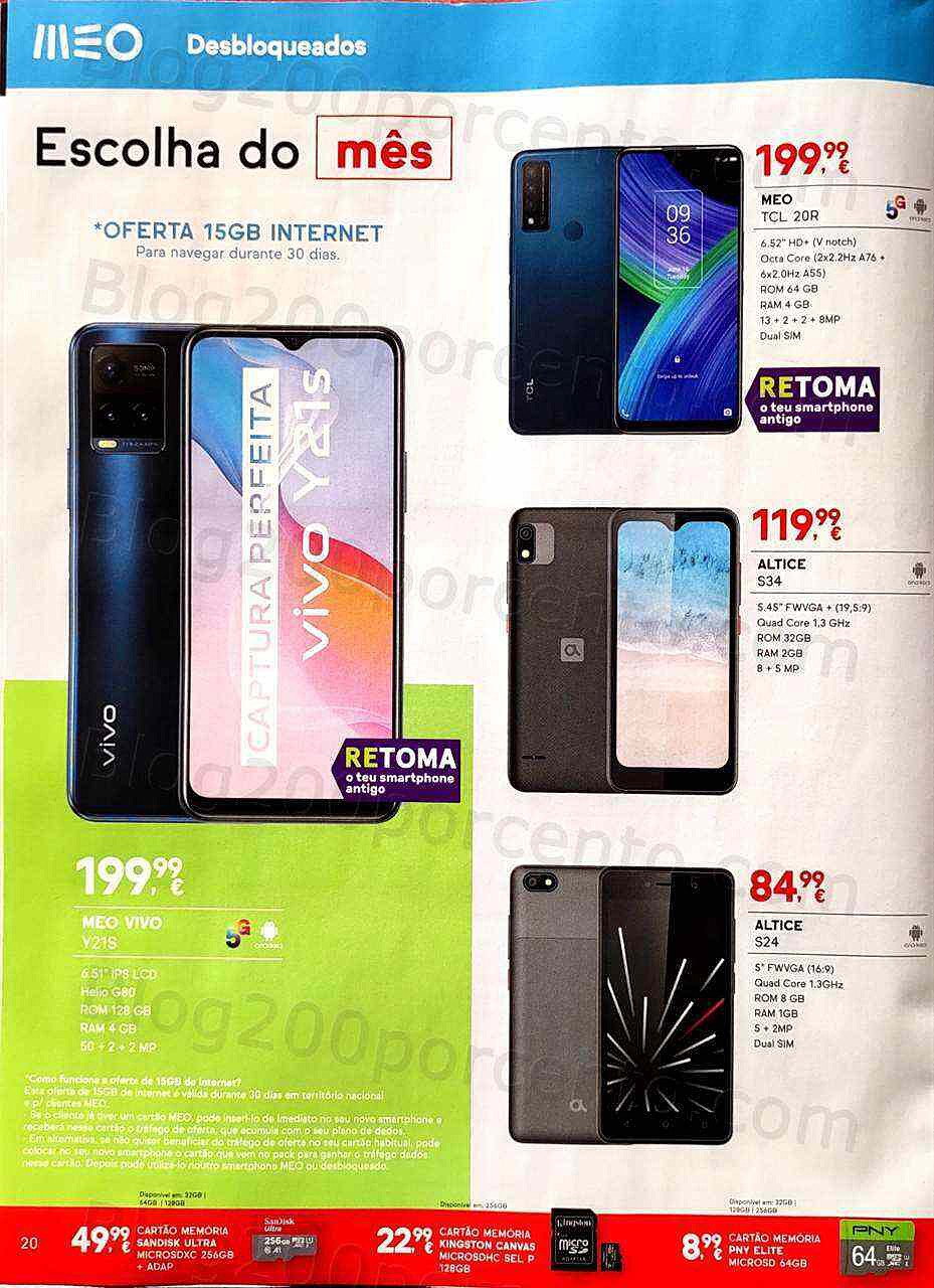 Antevisão Folheto WORTEN Mobile Promoções até 31 janeiro