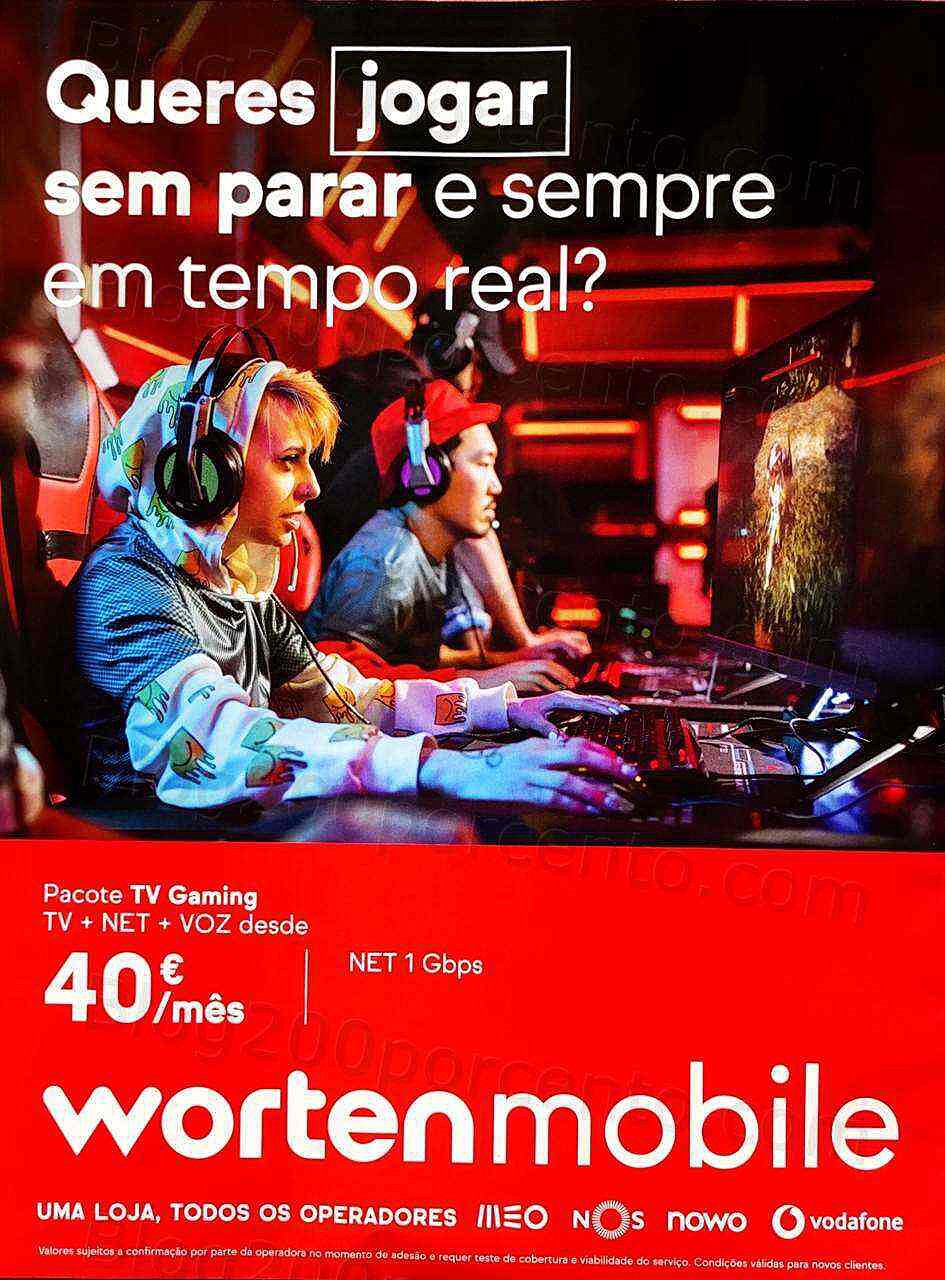 Antevisão Folheto WORTEN Mobile Promoções até 31 janeiro