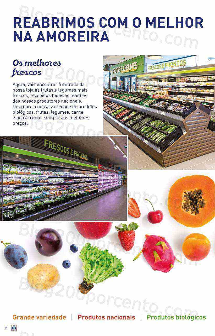 Antevisão Folheto ALDI Reabertura + Saldos Amoreira Promoções de 27 janeiro a 2 fevereiro