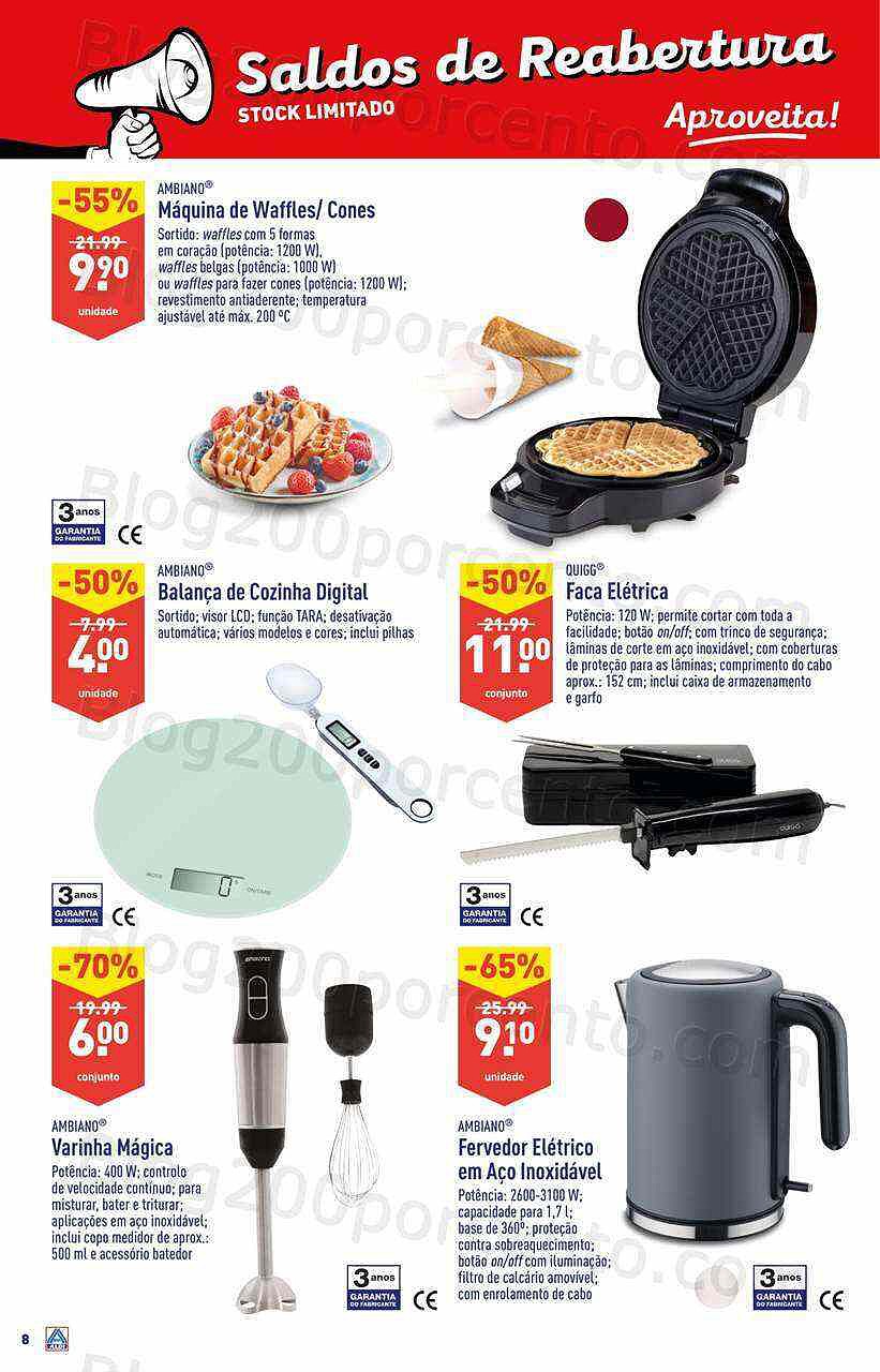 Antevisão Folheto ALDI Reabertura + Saldos Amoreira Promoções de 27 janeiro a 2 fevereiro