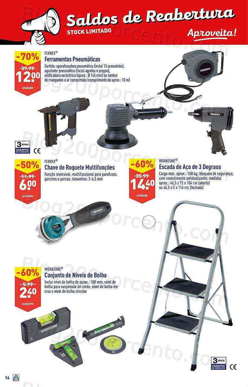 Antevisão Folheto ALDI Reabertura + Saldos Amoreira Promoções de 27 janeiro a 2 fevereiro