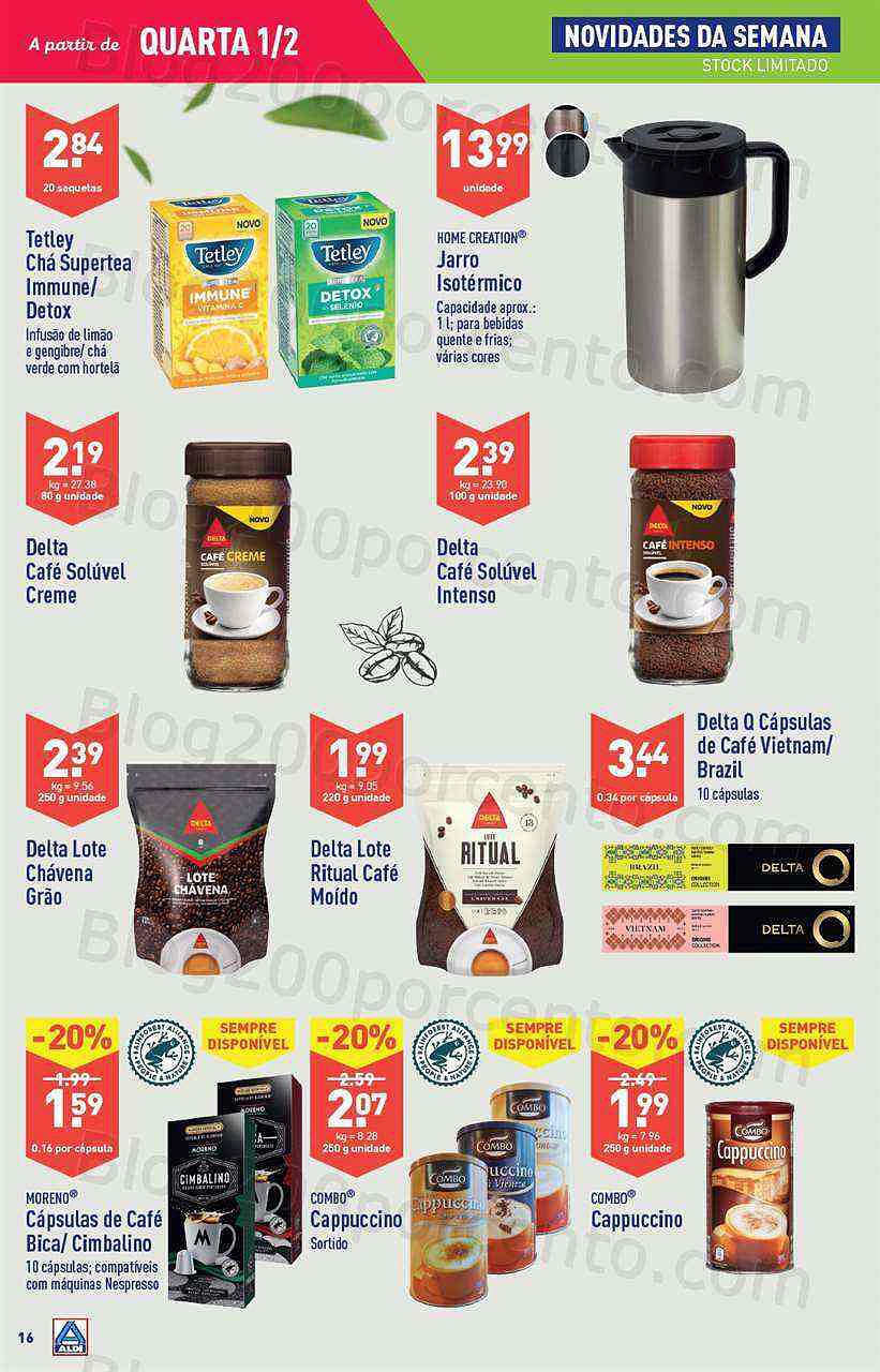 Antevisão Folheto ALDI Promoções de 1 a 7 fevereiro